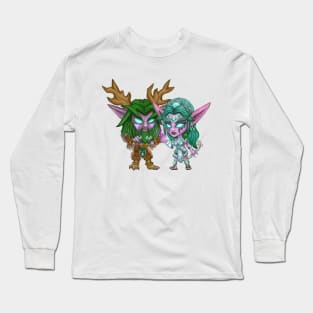 Tyrande and Malfurion Long Sleeve T-Shirt